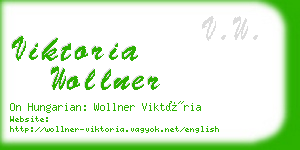 viktoria wollner business card